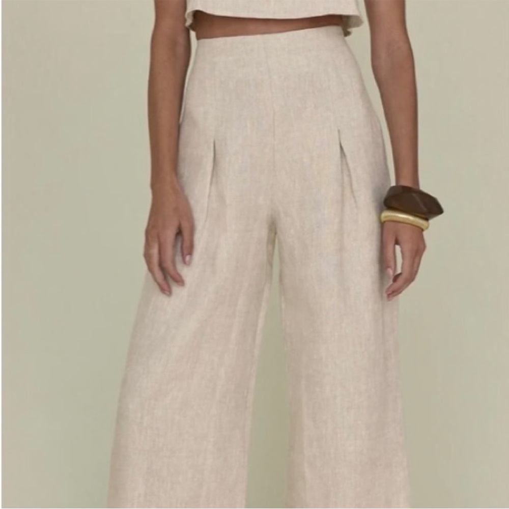 REFORMATION Cleo Linen Pants
